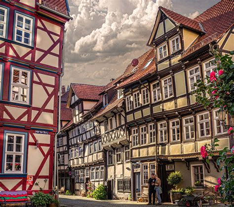 The historic center of Hann. Münden